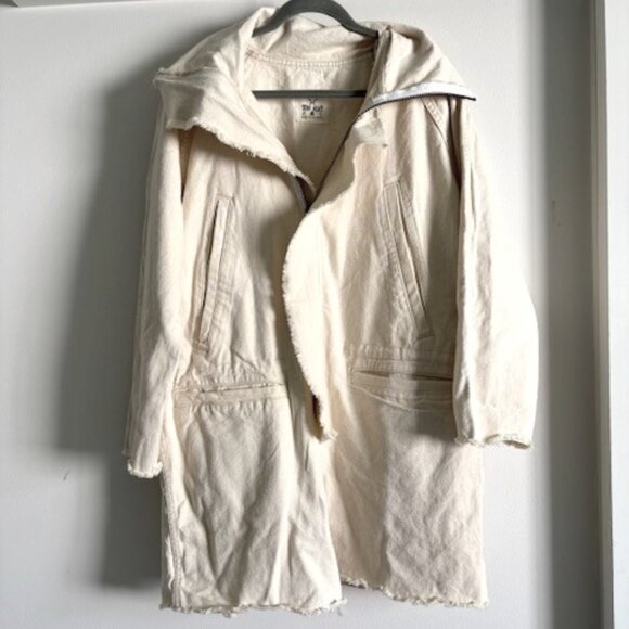 TRIBE KELLEY Ivory Fray Jacket size Medium - Picture 4 of 7